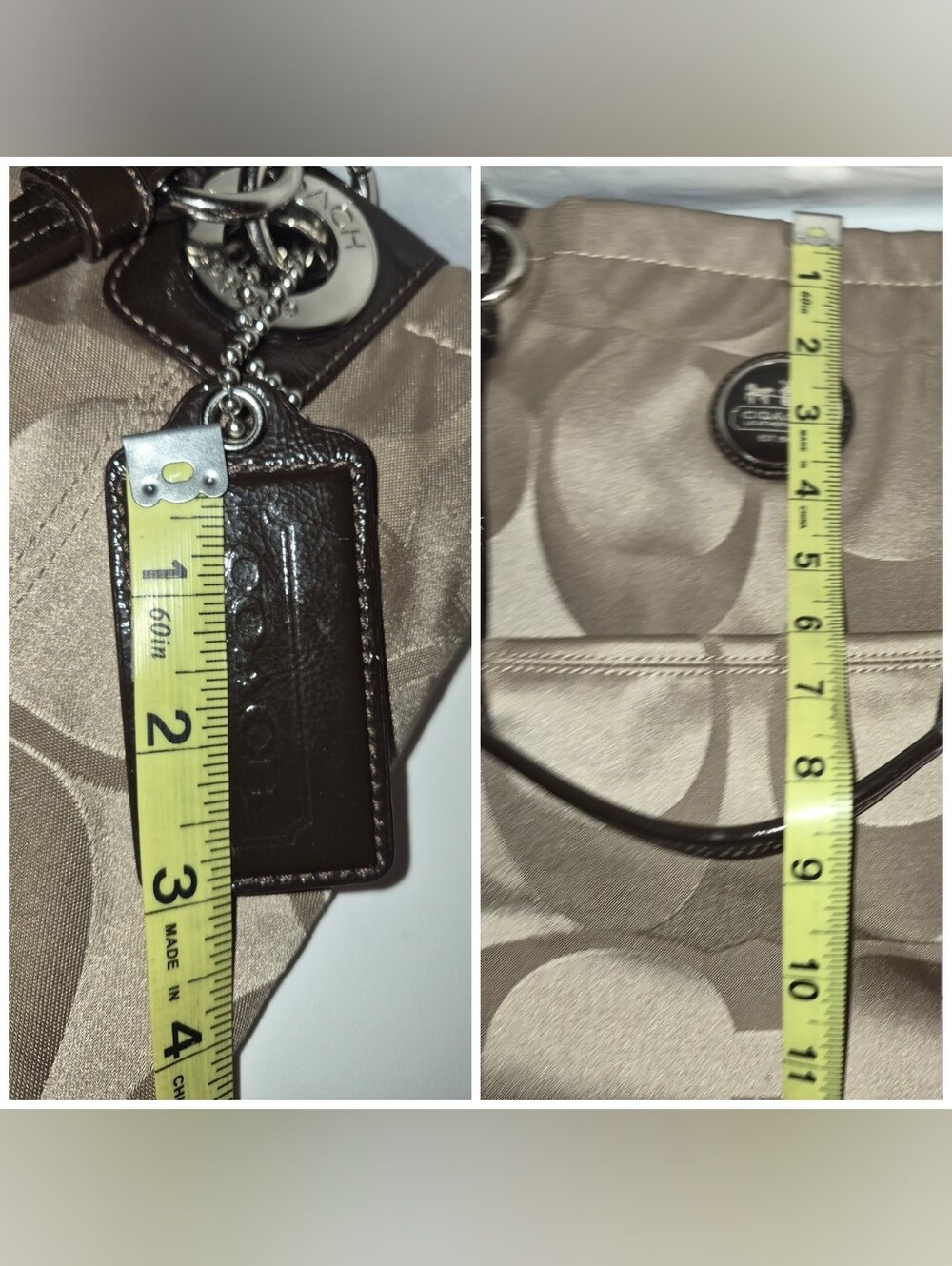 Coach Alex Signature Sateen Tote / Shoulder bag - Picture 11 of 13